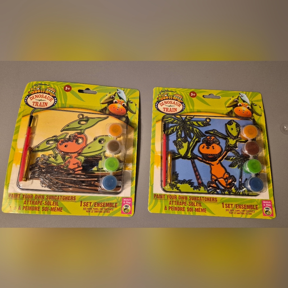 Jim Henson's Dinosaur Train Suncatchers Set
